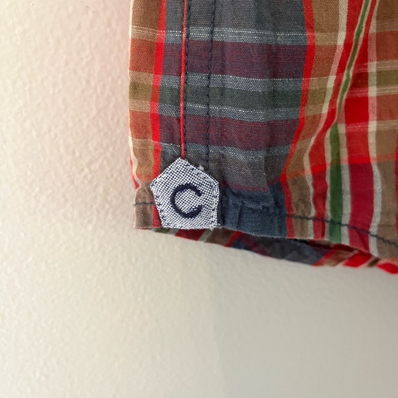 💥Cremieux Short Sleeve Button Down Plaid - Picture 6 of 6